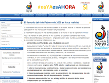 Tablet Screenshot of colombiasoyyo.org